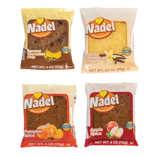 Nadel Naturally Delicious Sweet Breads Variety Pack (16 Ounce)