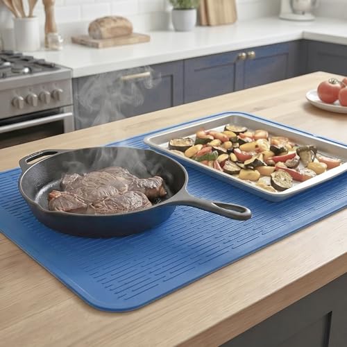 Silicone Dish Drying Mat for Multiple Usage