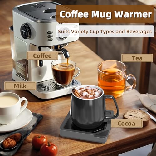 Coffee Mug Warmer with 2 USB Charging Ports