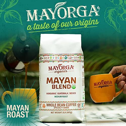 Organic Coffee 12oz Mayan Blend (12 Ounce)