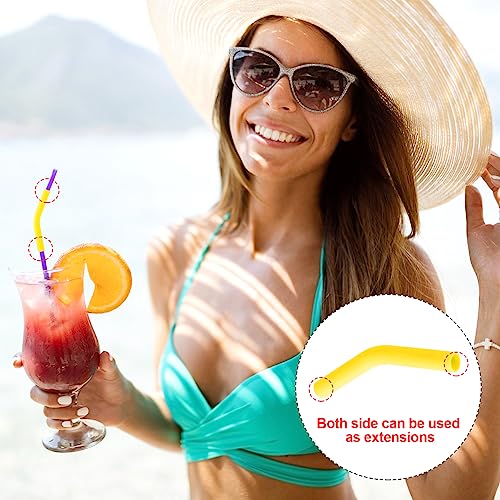 6Pcs Metal Straw Silicone Tips 5
