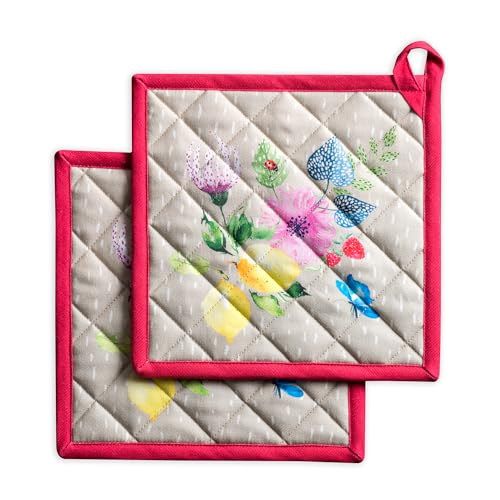 Pot Holders 100% Cotton Potholders (2 Count)
