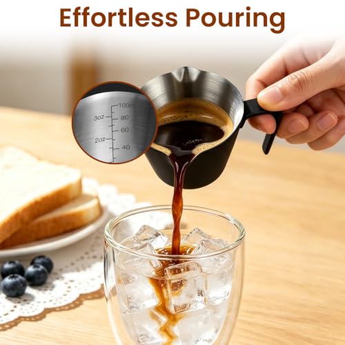 4 Pc Stainless Steel Espresso Shot Cups (4 Count)