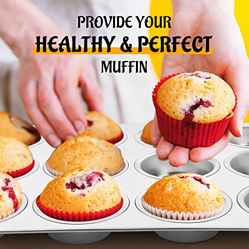 Stainless Steel Muffin Pan Set of 5 (5 Count)