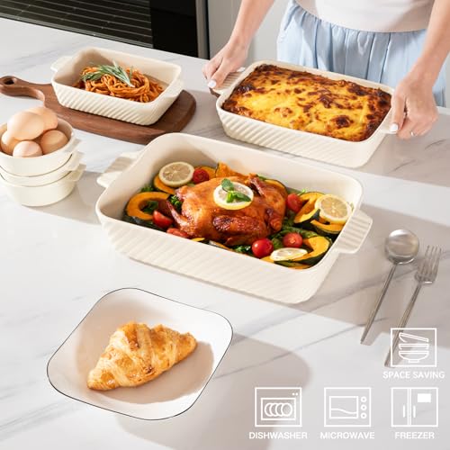 Sweejar Ceramic Baking Dish Set