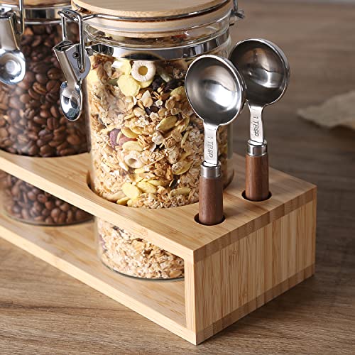 Glass Protein Powder Container Set (5 Count)