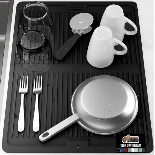 Patented BPA Free Silicone Dish Drying Mat