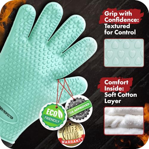 Silicone Smoker BBQ Gloves (2 Count)