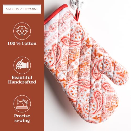 Maison d'Hermine Oven Gloves 100% Cotton Oven Mitt