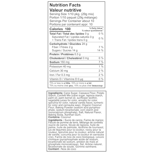 Gluten Free Confetti Cupcake & Cake Mix (10 Ounce)