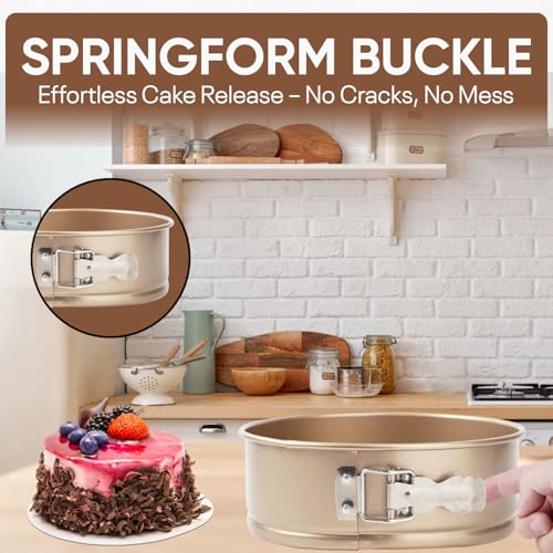 Circle Springform Cake Pan 8.5''