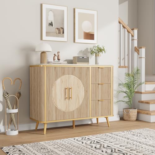 47.3" Modern Buffet Cabinet with Storage