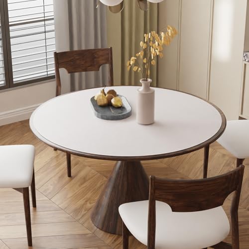 Pure White Plastic Table Cover Protector