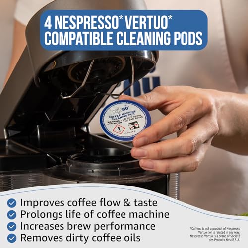 Nespresso Vertuo Compatible Cleaning Pods (4 Count)