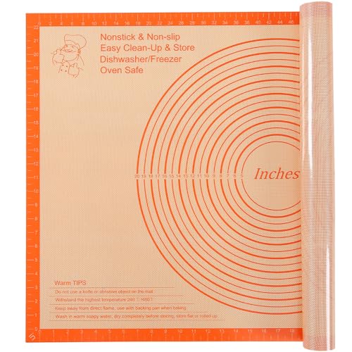 Silicone Pastry Mat 36X24 Inch Baking Mat for Counter Dough Rolling Mat