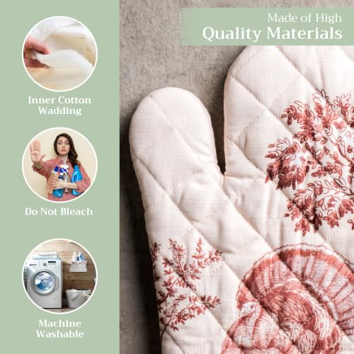 Maison d'Hermine Oven Gloves 100% Cotton Oven Mitt