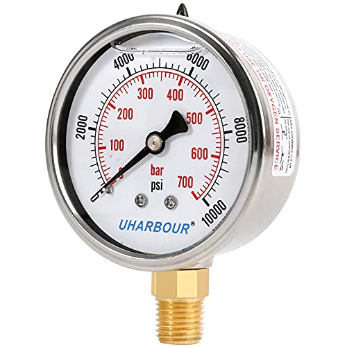 Glycerin Pressure Gauge 10000psi