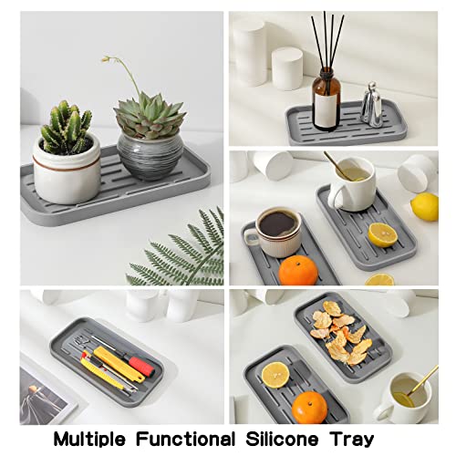 Silicone Kitchen Sink Organizer Tray for Multiple Usage