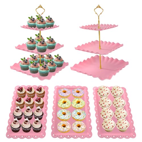 5 Pcs Dessert Table Display Set (5 Count)