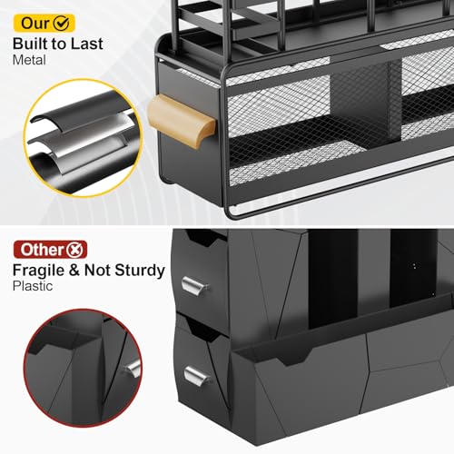 Narrow Coffee Bar Organizer