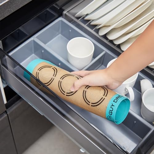 GUYDREMAT 2PCs Silicone Baking Mat with Measurements for Cookies (2 Count)