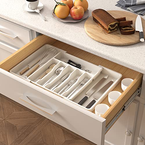 Extra Large Silverware Drawer Organizer