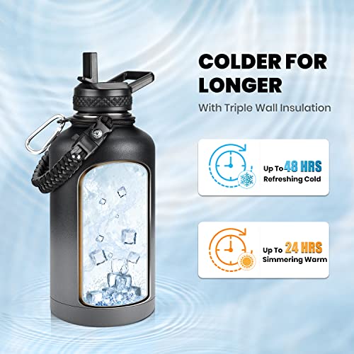 Insulated Water Bottle 64 oz