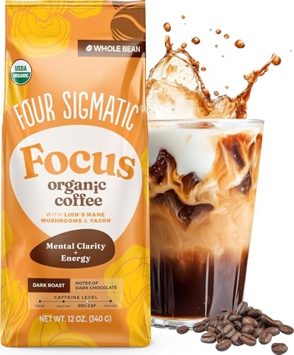 Dark Roast Organic Whole Bean Coffee (12 Ounce)
