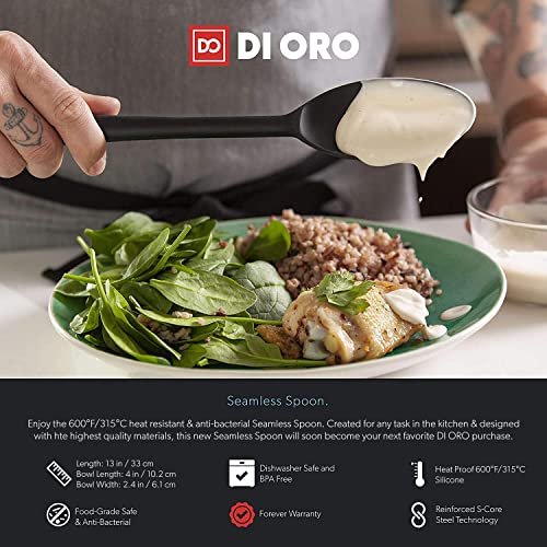 DI ORO Silicone Cooking Spoon