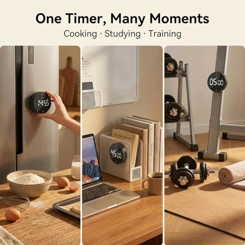 Rechargeable Magnetic Kitchen Timer