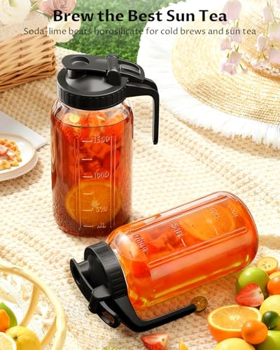 64oz Mason Jar Pitcher