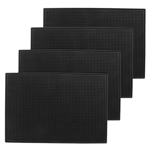 4 Pack Rubber Mats