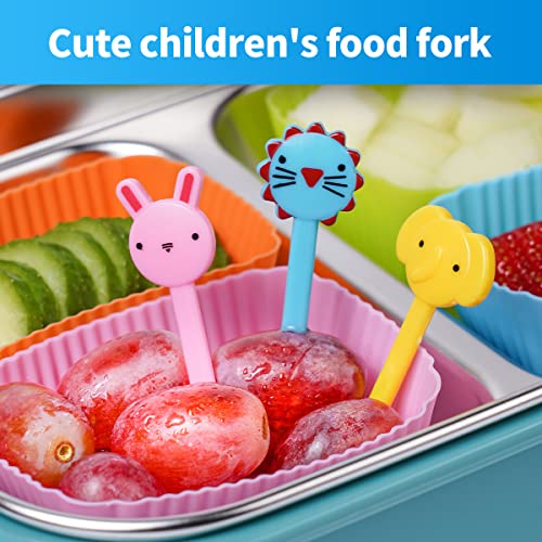Silicone Lunch Box Dividers (46 Count)
