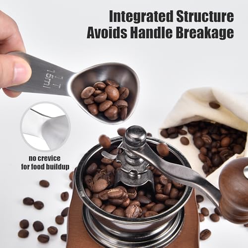 Stainless Steel 1 Tablespoon Coffee Scoop for Ground Coffee