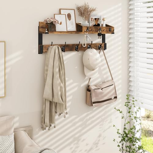 Coat Rack with Shelf
