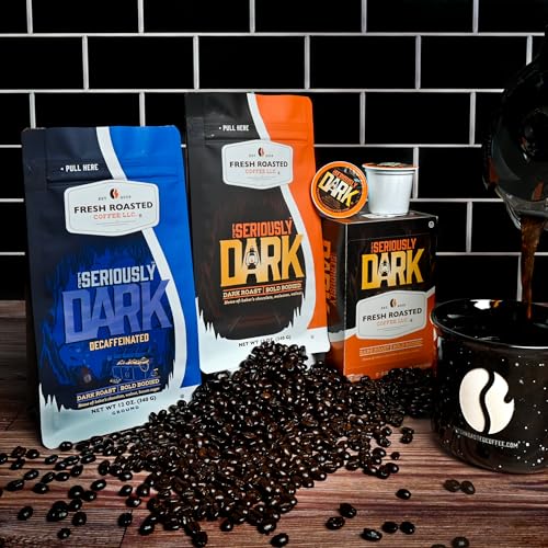 Seriously Dark Artisan Blend Whole Bean Coffee (12 Ounce)