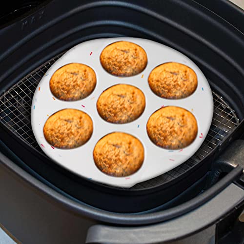 Egg Bites Silicone Mold 7 Cups Egg Bite Mold Non
