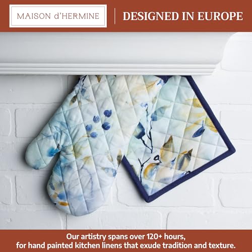 100% Cotton Oven Mitt & Pot Holder Set