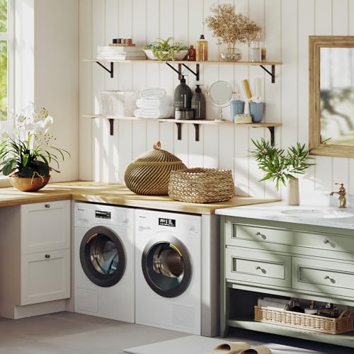 Long Wall Shelves (2 Count)
