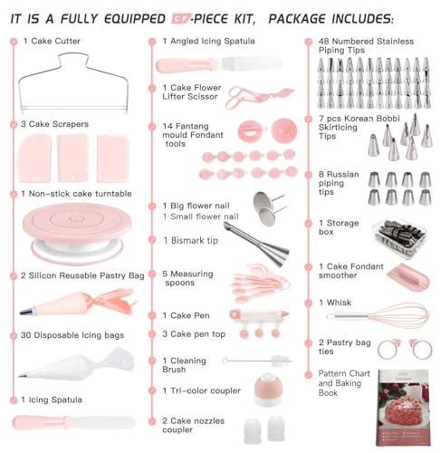 138 Cake Decorating Kit