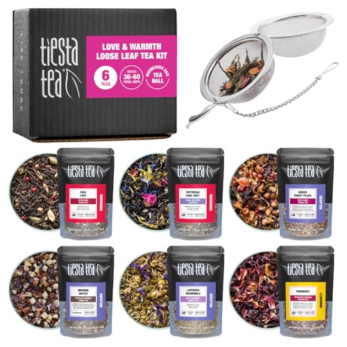 Love & Warmth Loose Leaf Tea Gift Set (6.5 Ounce)
