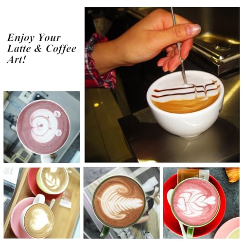 4 PCS Latte Art Pen Cinnamon Pen for Coffee