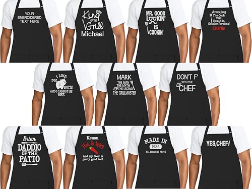 Personalized Chef Apron for Men