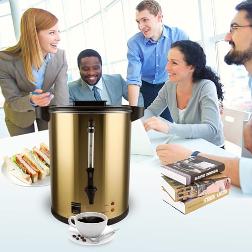 38 Cup Coffee Urn 304 Electric Hot Coffee Dispenser Percolator (38 Count)