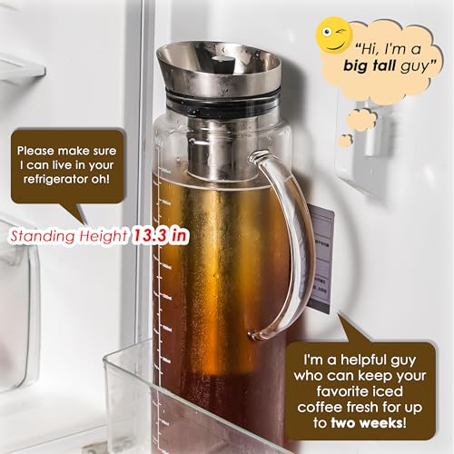 68oz Cold Brew Coffee Maker (68 Ounce)