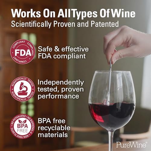 PureWine The Wand Wine Purifier (3 Count)