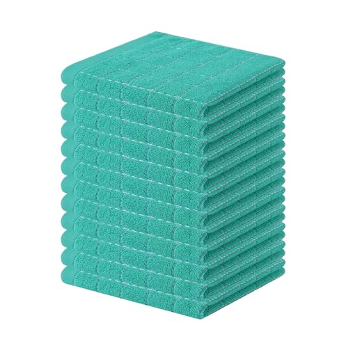 100% Cotton Terry Kitchen Towels (12 Count)