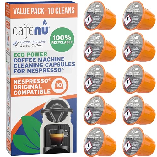 10 Pack Nespresso Original Compatible Cleaning Pods (10 Count)