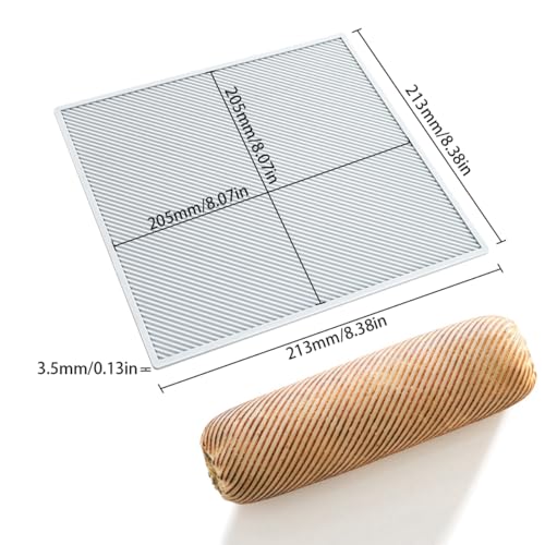 3D Cake Lace Mold Stripe Lace Mat Embosser Texture Silicone Mould Fondant Chocolate Stencil Border Bakeware Cake Decorating