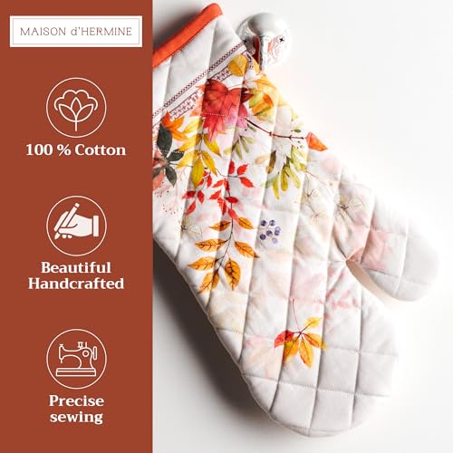 Maison d'Hermine Oven Gloves 100% Cotton Oven Mitt